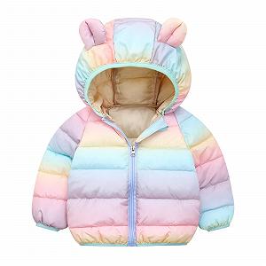 Зимняя куртка, толстая теплая Rainbow Colours, детская - Фото 1