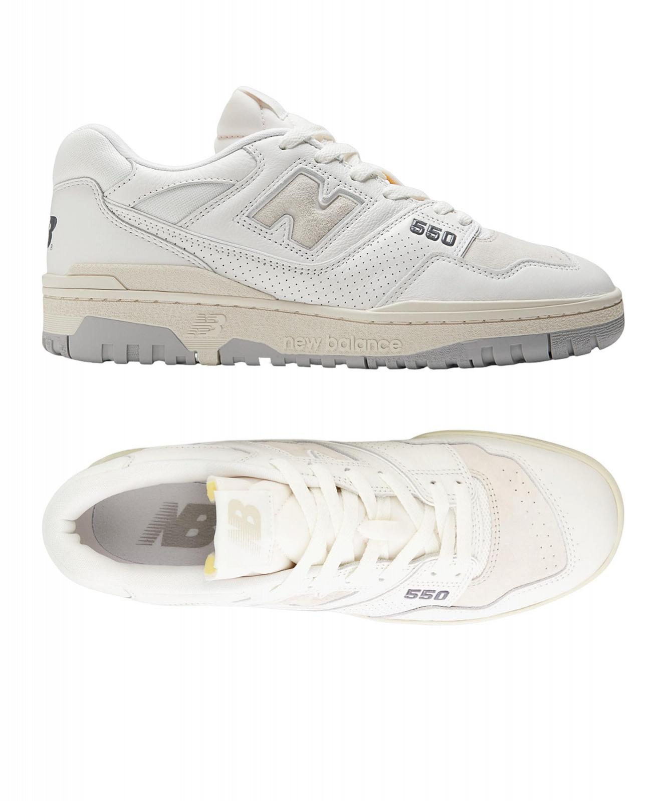 Кросівки New Balance 550 White Red Black, фото №5