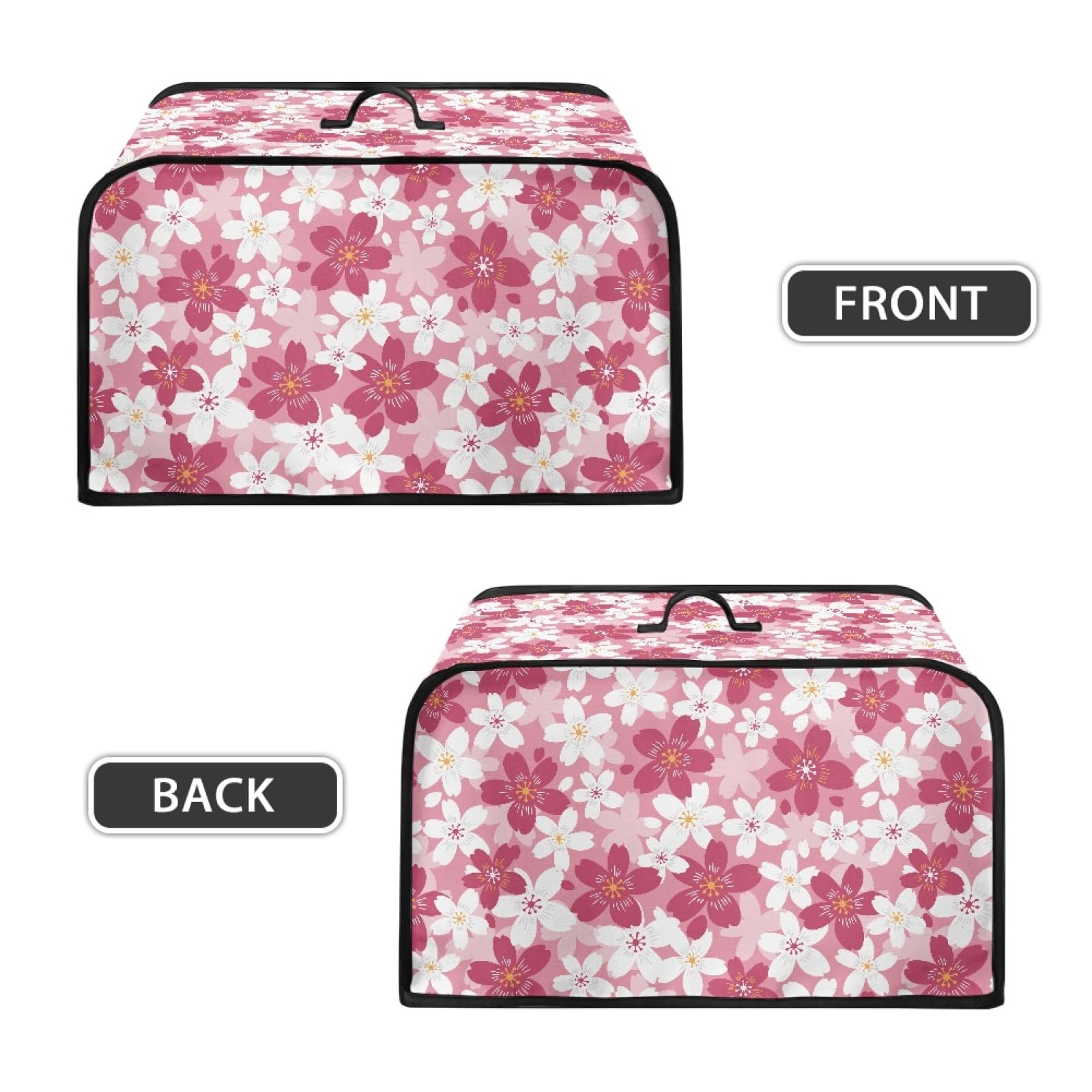 Чехол Wanyint Cherry Blossom Print Slow Cooker Cover для мужчин и женщин 6-8QT Моющийся Чехол для Мультиварки с Верхней Ручкой и Сетчатой Сумкой, фото №6