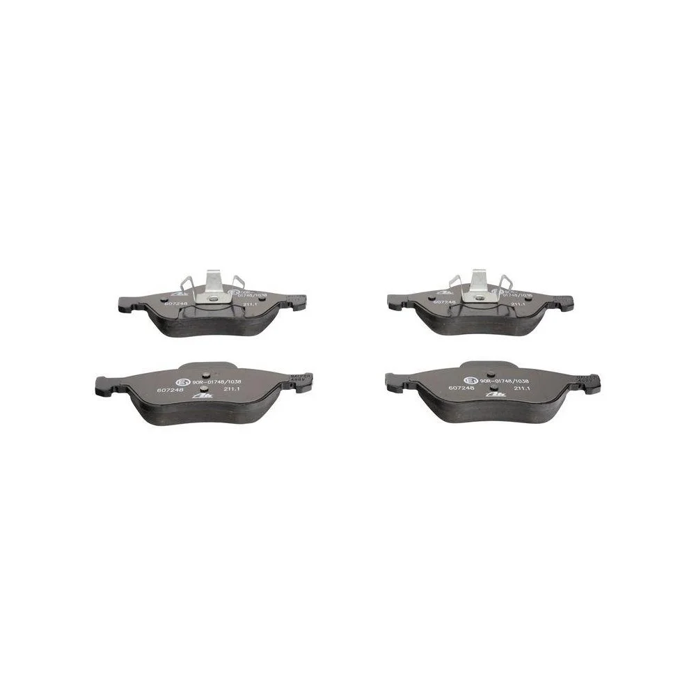 Комплект гальмівних колодок, дискове гальмо ATE 13.0460-7248.2 для RENAULT передня вісь, фото №1