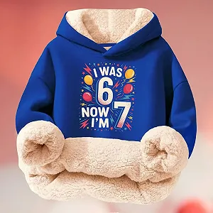 Худи Девочка Толстовка Детская с капюшоном Повседневный Модный Флисовый Дышащий С принтом Дня Святого Патрика 67 Комфортный Удобный Пуловер Теплый Свитшот Лонгслив synthetic.ua - Фото 1