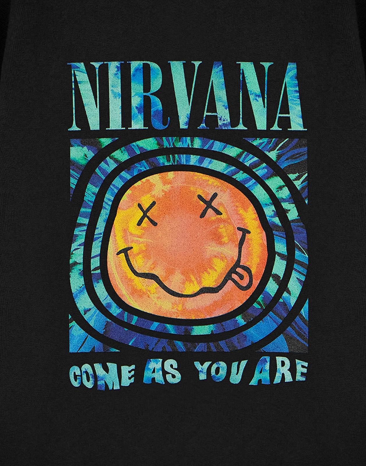 Флисовая кофта Nirvana для детей, черная, с логотипом группы, музыкальная тематика 'Come As You Are', повседневная одежда для детей, унисекс, фото №7