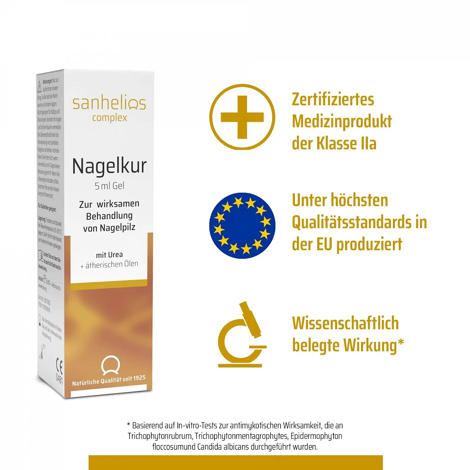 Засіб Sanhelios для лікування нігтів 5 мл, фото №3