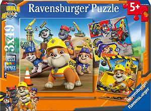 Дитячий пазл Ravensburger Rubble & Crew 12004168 3 x 49 деталей - Фото 1