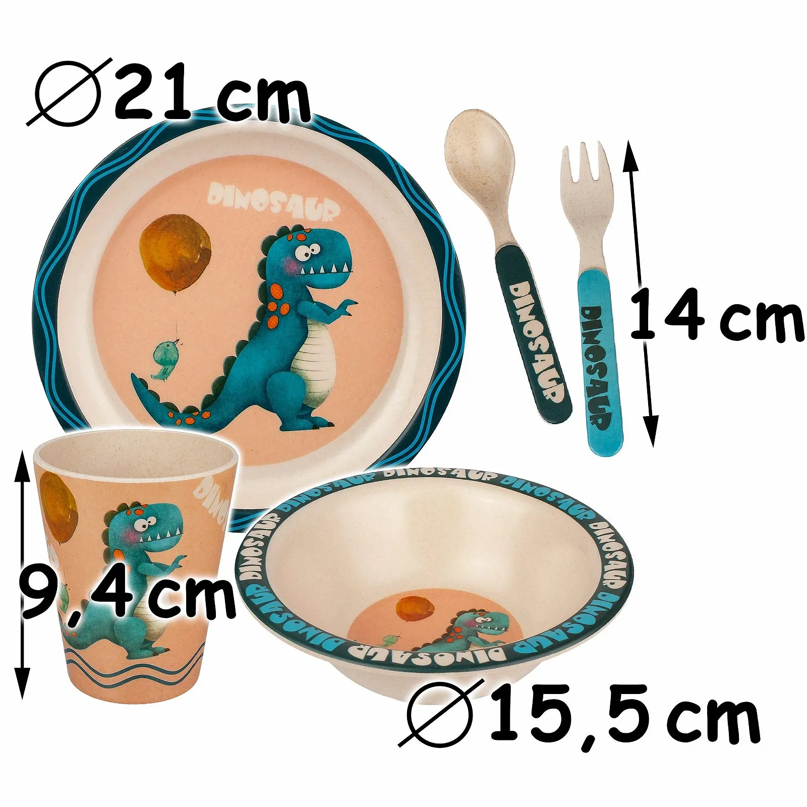 Детская тарелка alles-meine.de Dinosaur, 21 см, фото №4 Детская тарелка alles-meine.de Dinosaur, 21 см, фото №4