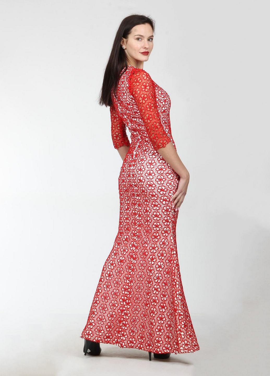 Платье Enna Levoni S Красный (ND-13139 Red, фото №5