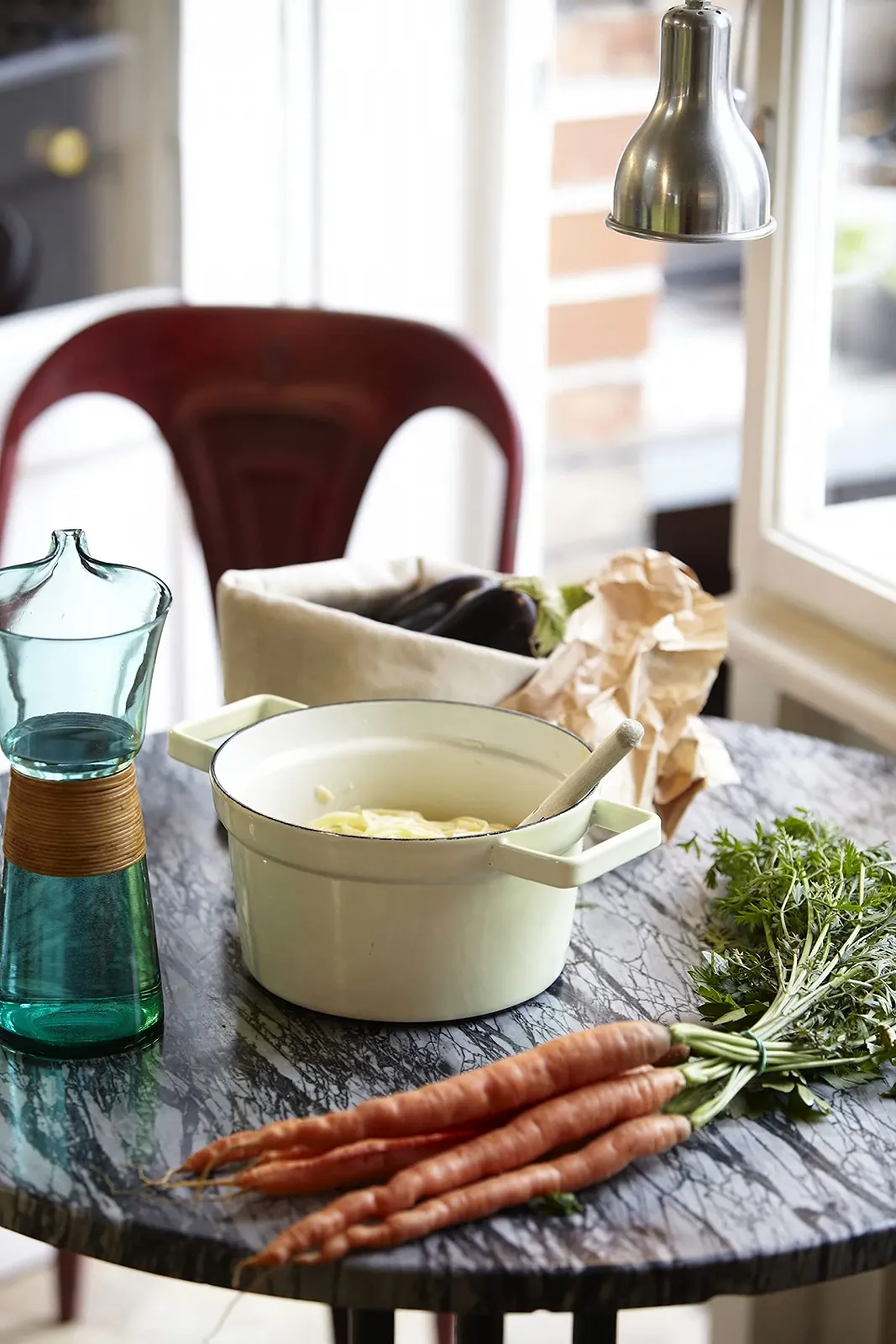 Кастрюля эмалированная 2.0 л 24 см Белая (Японский импорт / Упаковка и инструкция на японском языке), фото №6