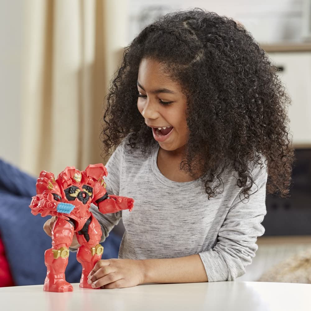 Фігурка Залізна Людина Marvel Hasbro Avengers Mech Strike Monster Hunter Suit, 20 см, різнокольоровий, фото №6