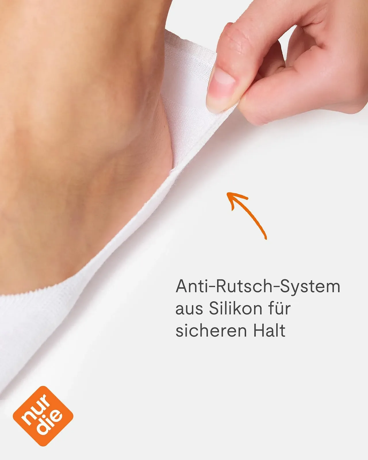 Шкарпетки Nur Die Bamboo з силіконом на п'ятці Жіночі, фото №5 Шкарпетки Nur Die Bamboo з силіконом на п'ятці Жіночі, фото №5