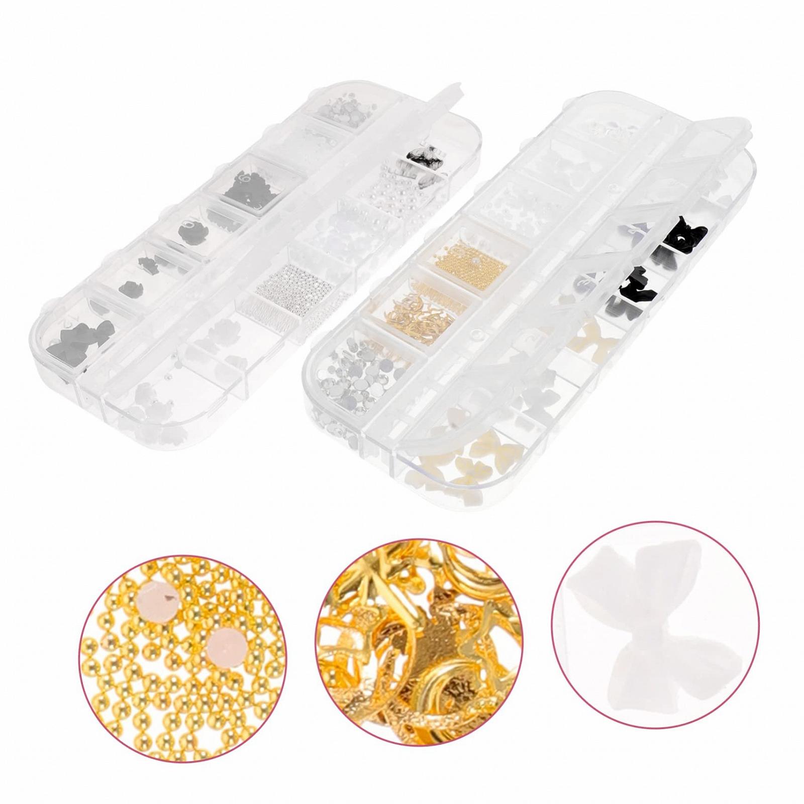 Boxen зі стразами, елегантні орнаменти для творчого нейл-арту, фото №8