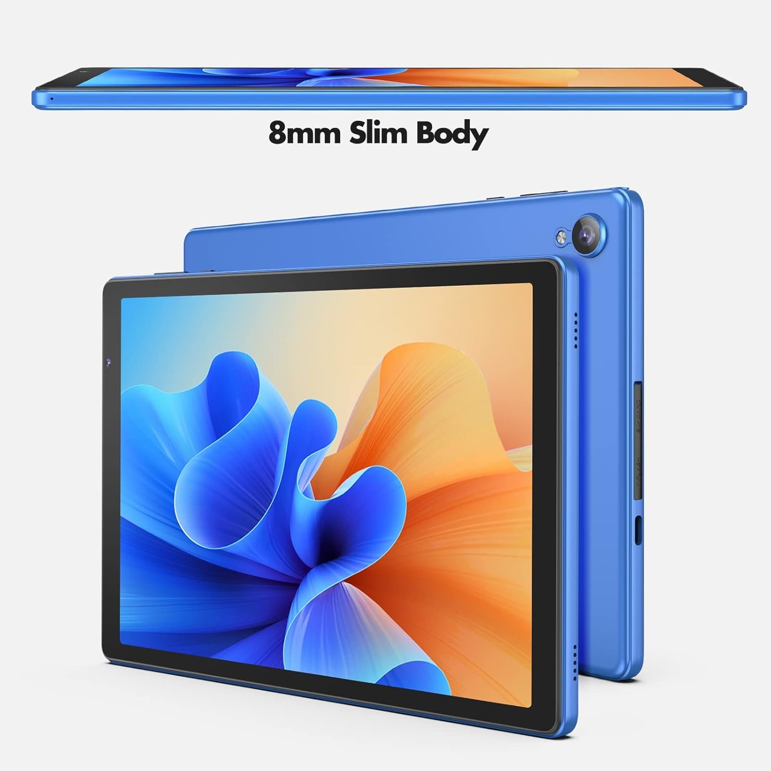 Планшет 10" PRITOM M10 (2+2)/32Gb Android 12 6000 mAh Синій, фото №4