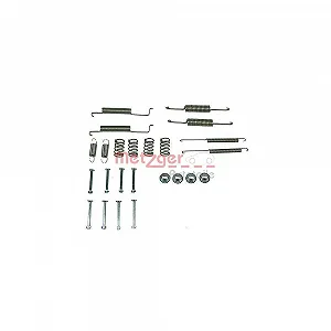 Монтажный комплект, тормозные колодки (барабанные) METZGER 105-0569 для VAG, задний мост - Фото 1