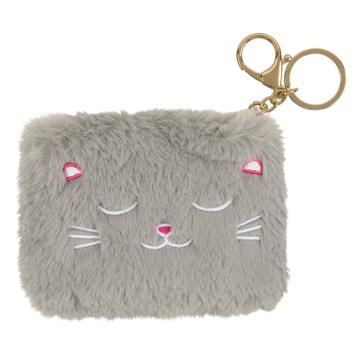 Гаманець Draeger Paris Plush Cat Сірий, фото №1