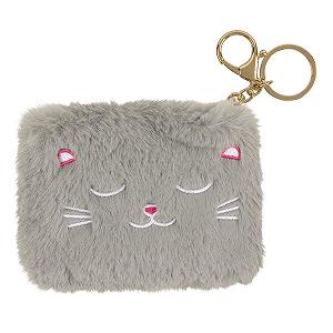 Гаманець Draeger Paris Plush Cat Сірий - Фото 1