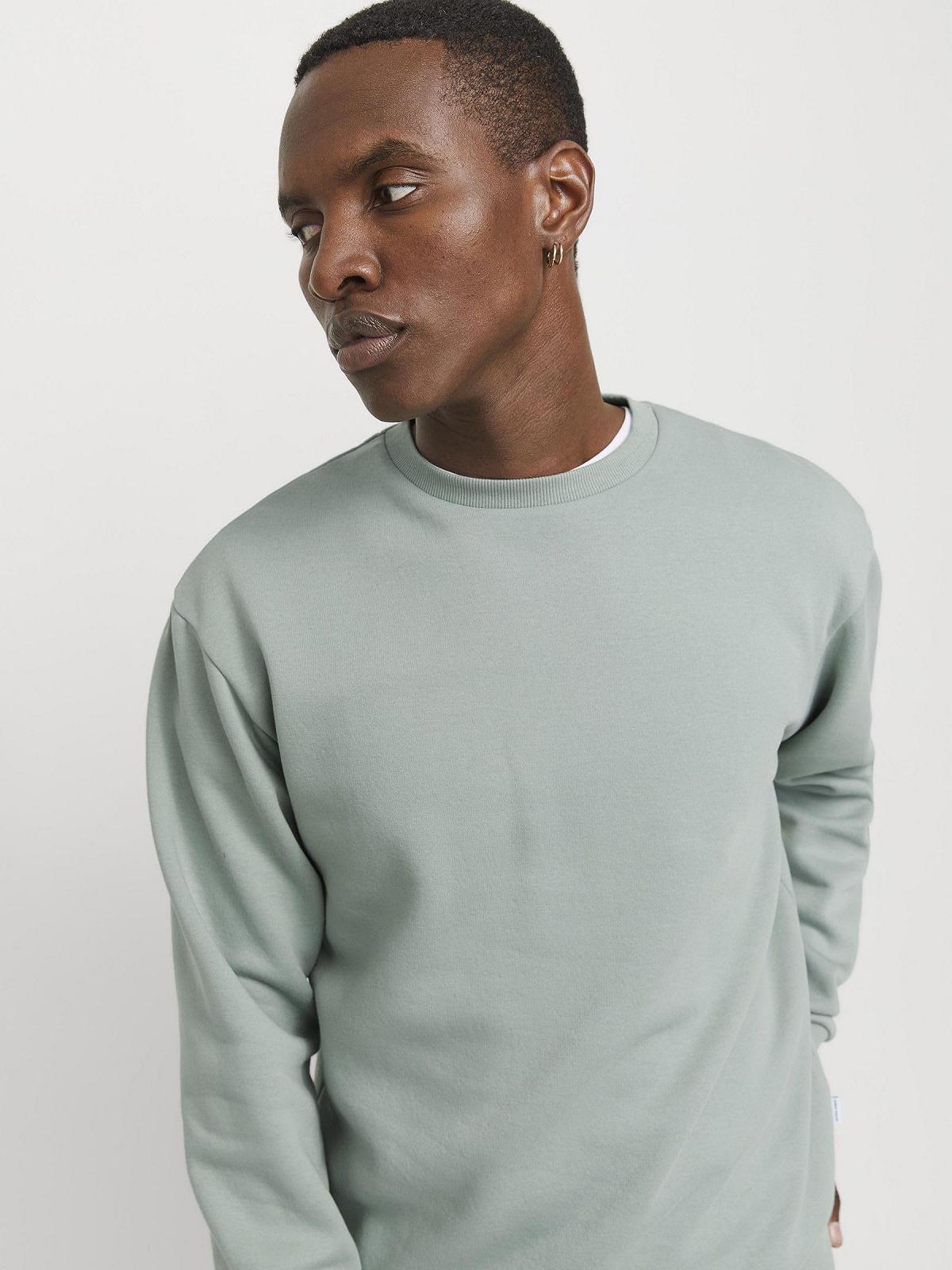 Чоловічий світшот JACK & JONES Однотонний світшот, фото №7