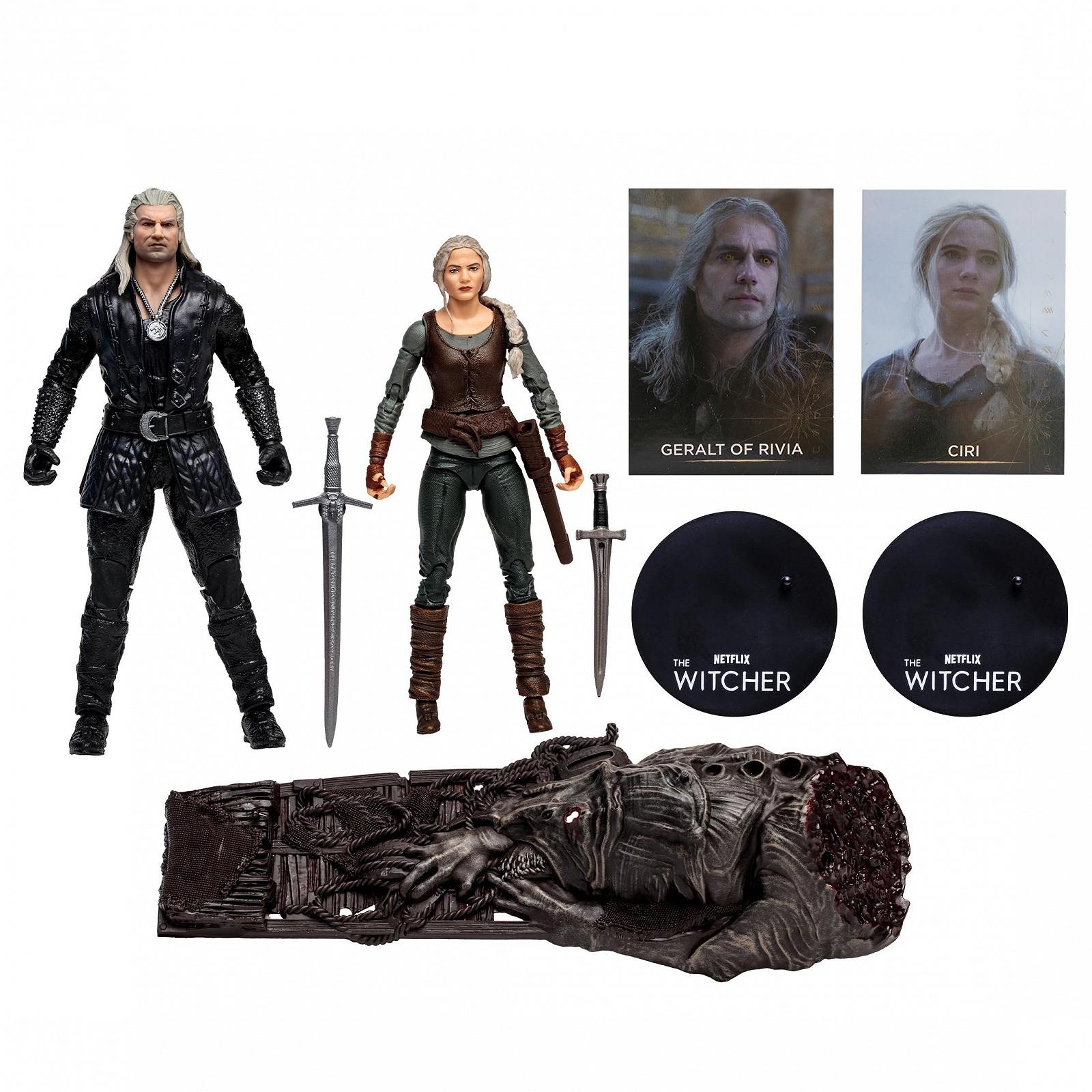 Фигурка McFarlane Ведьмак Геральт и Цири (3-й сезон Netflix) 18 см, фото №10