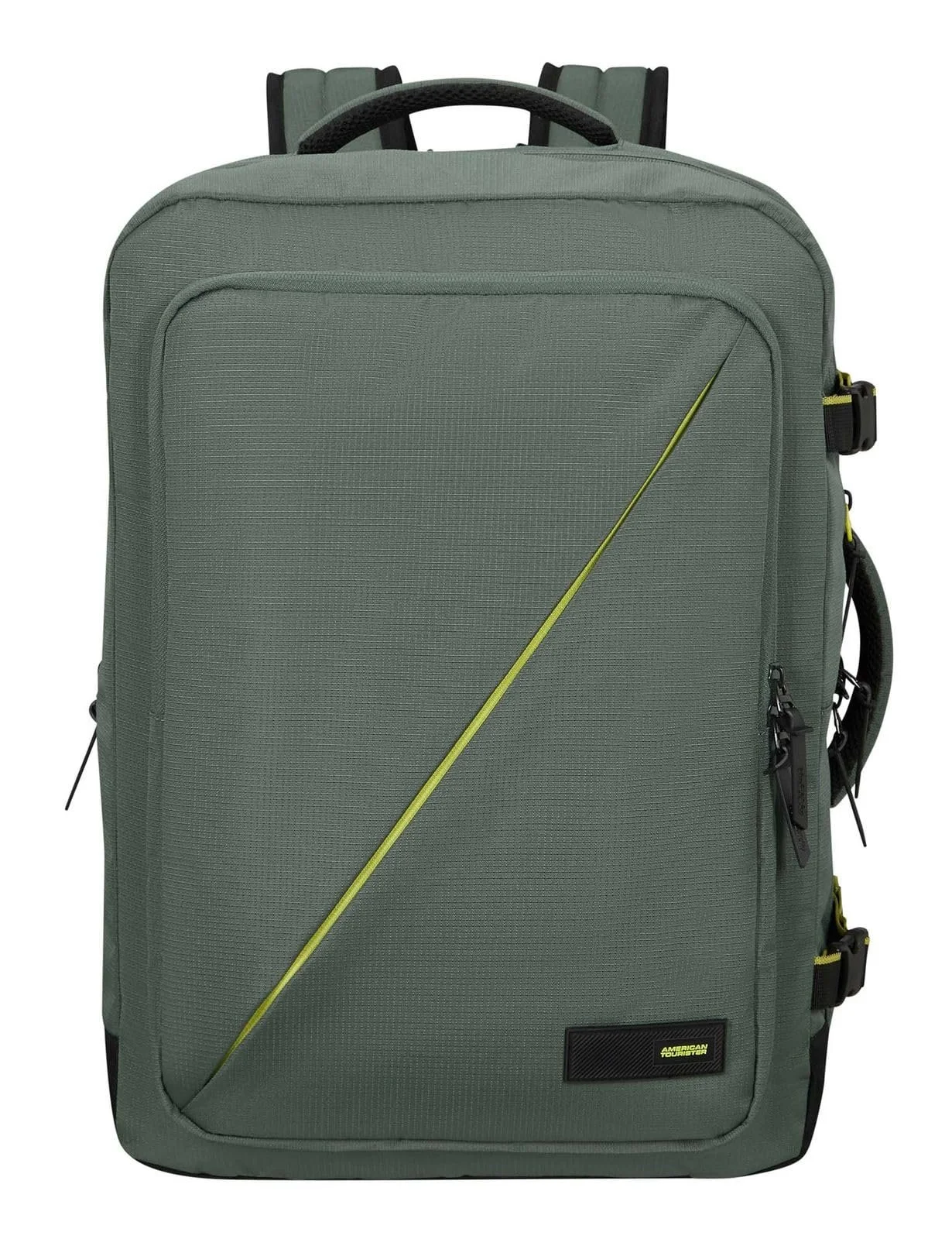 Рюкзак для ноутбука American Tourister Take2Cabin 17.3 дюйма 55 см 42.5/48.5 л Expandable Green (Dark Forest), фото №1 Рюкзак для ноутбука American Tourister Take2Cabin 17.3 дюйма 55 см 42.5/48.5 л Expandable Green (Dark Forest), фото №1