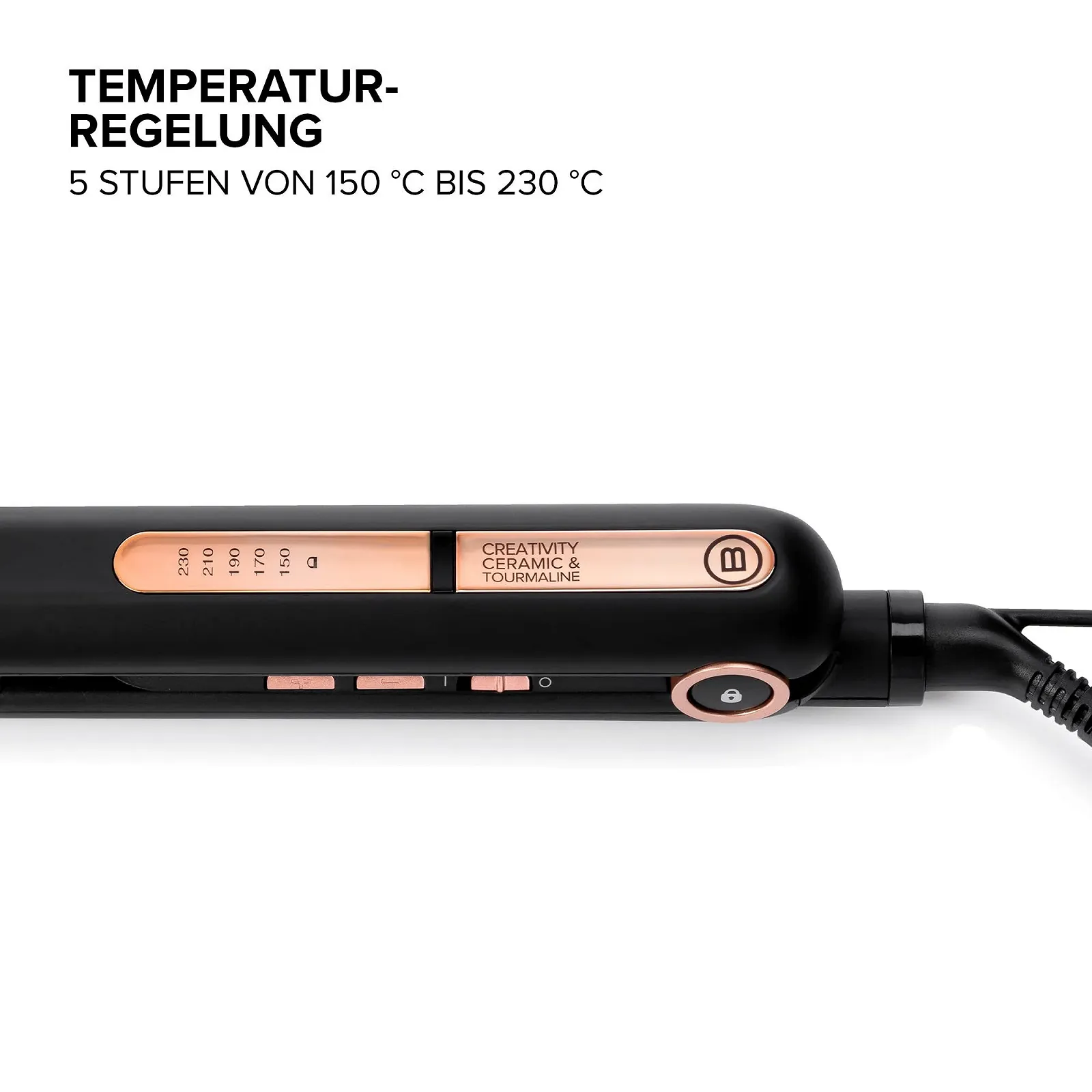 Выпрямитель для волос Bellissima Creativity Керамика и турмалин 150-230°C Быстрый нагрев, фото №4 Выпрямитель для волос Bellissima Creativity Керамика и турмалин 150-230°C Быстрый нагрев, фото №4