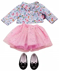 Купити Одяг для ляльки Gotz Combo Glitter Flower XL - Фото 1 Одяг для ляльки Gotz Combo Glitter Flower XL - Фото 1