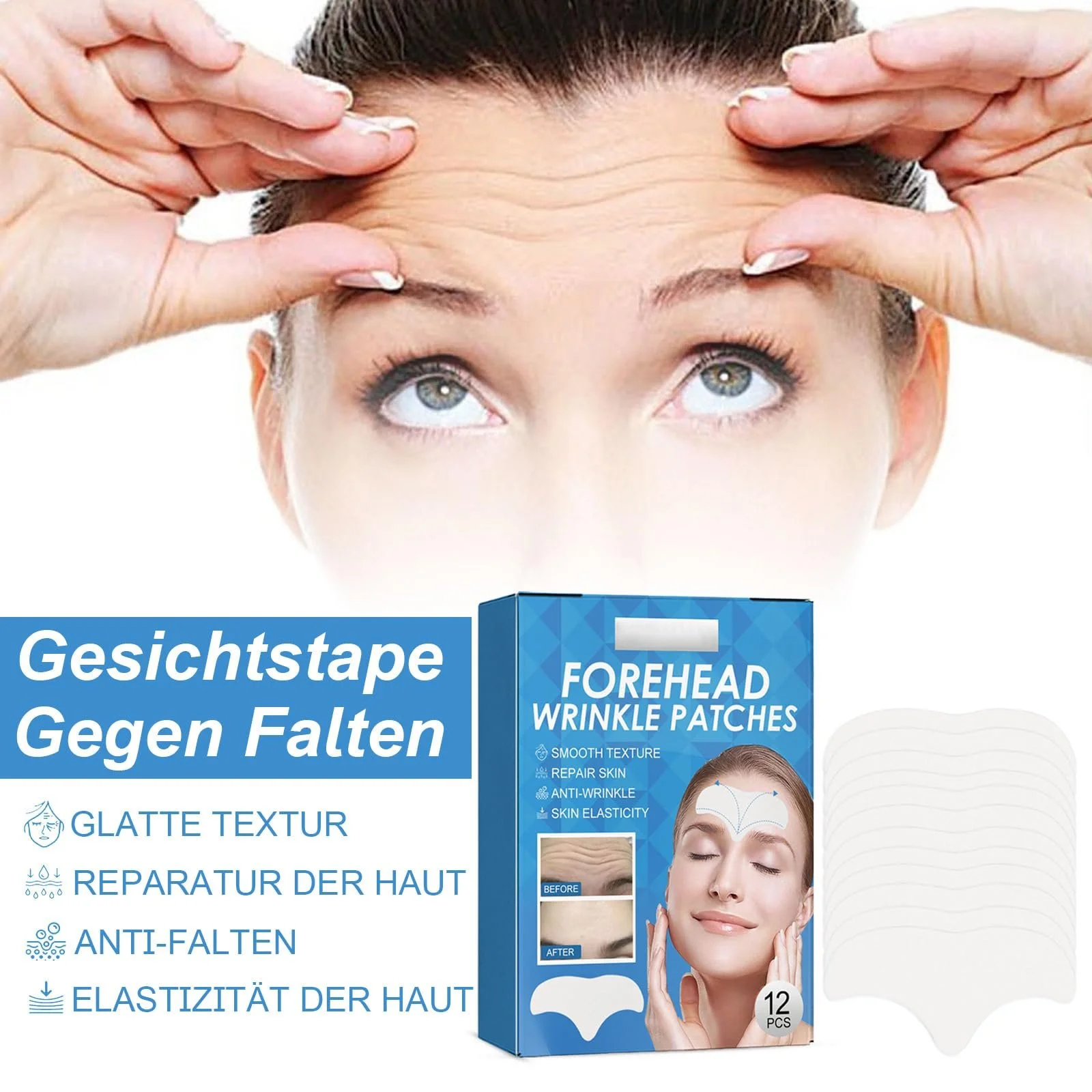 Пластыри Soleneva от морщин, 24 шт., фото №3