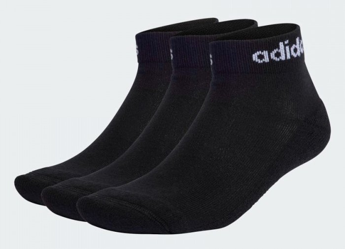 Шкарпетки Adidas C LIN ANKLE 3P Білий, Чорний, Сірий  37-39, фото №1