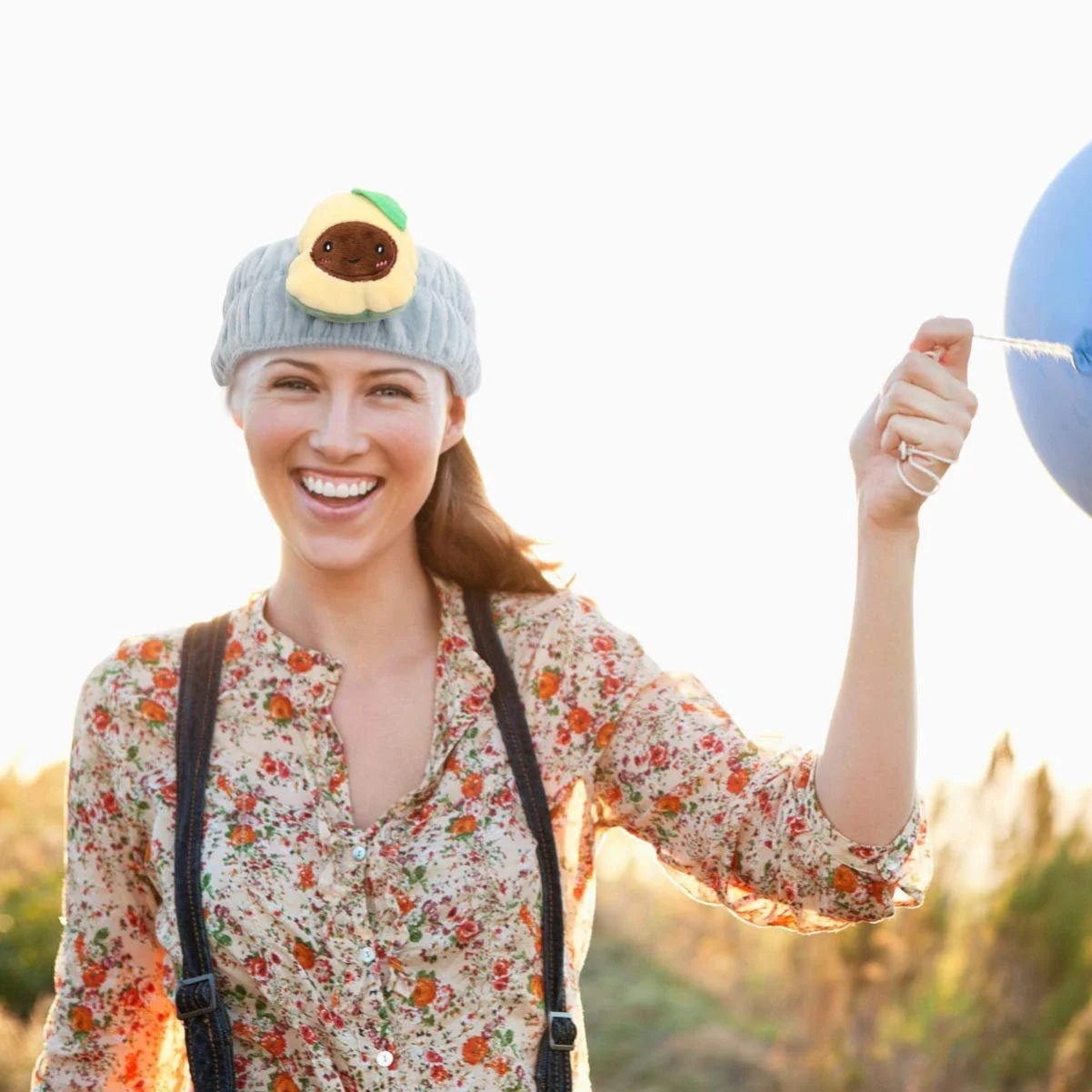 Пов'язка на голову Фрукти Косметика (2 шт.) Білий, фото №9