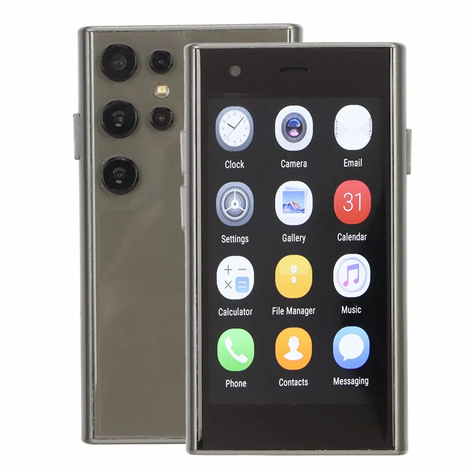 Смартфон Elprico S23 Pro 3,0 дюйма 2GB 16GB ROM 3G Чорно-зелений, фото №1