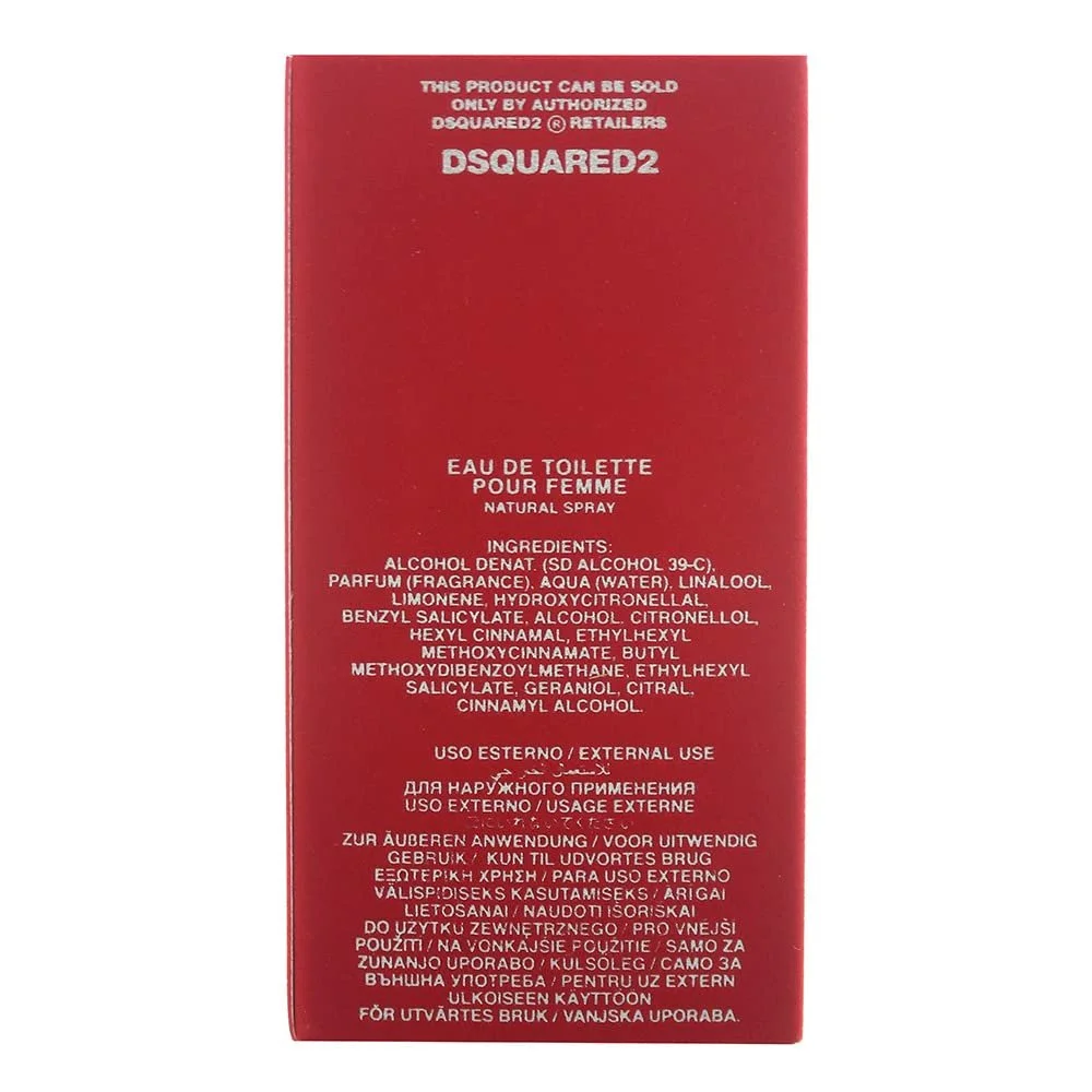 Парфюмированная вода Dsquared2 Red Wood 50 мл, фото №9