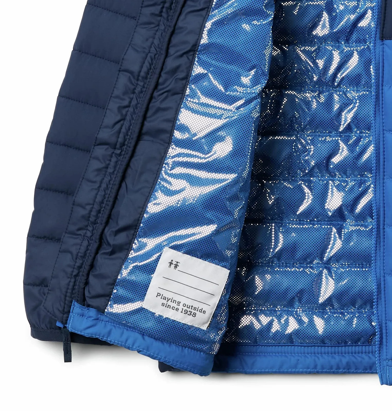 Куртка стьобана для хлопчиків Columbia Powder Lite, фото №3