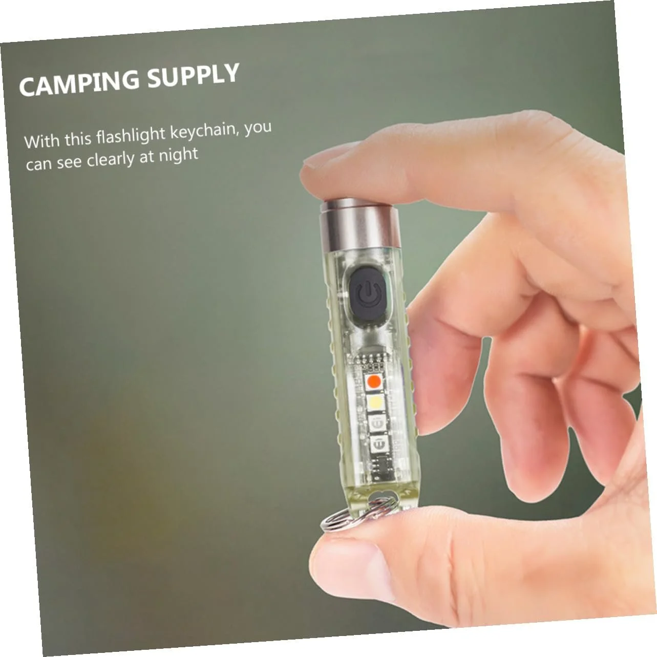 Міні LED ліхтарик DOITOOL USB брелок Компактний Міцний Легкий, фото №8