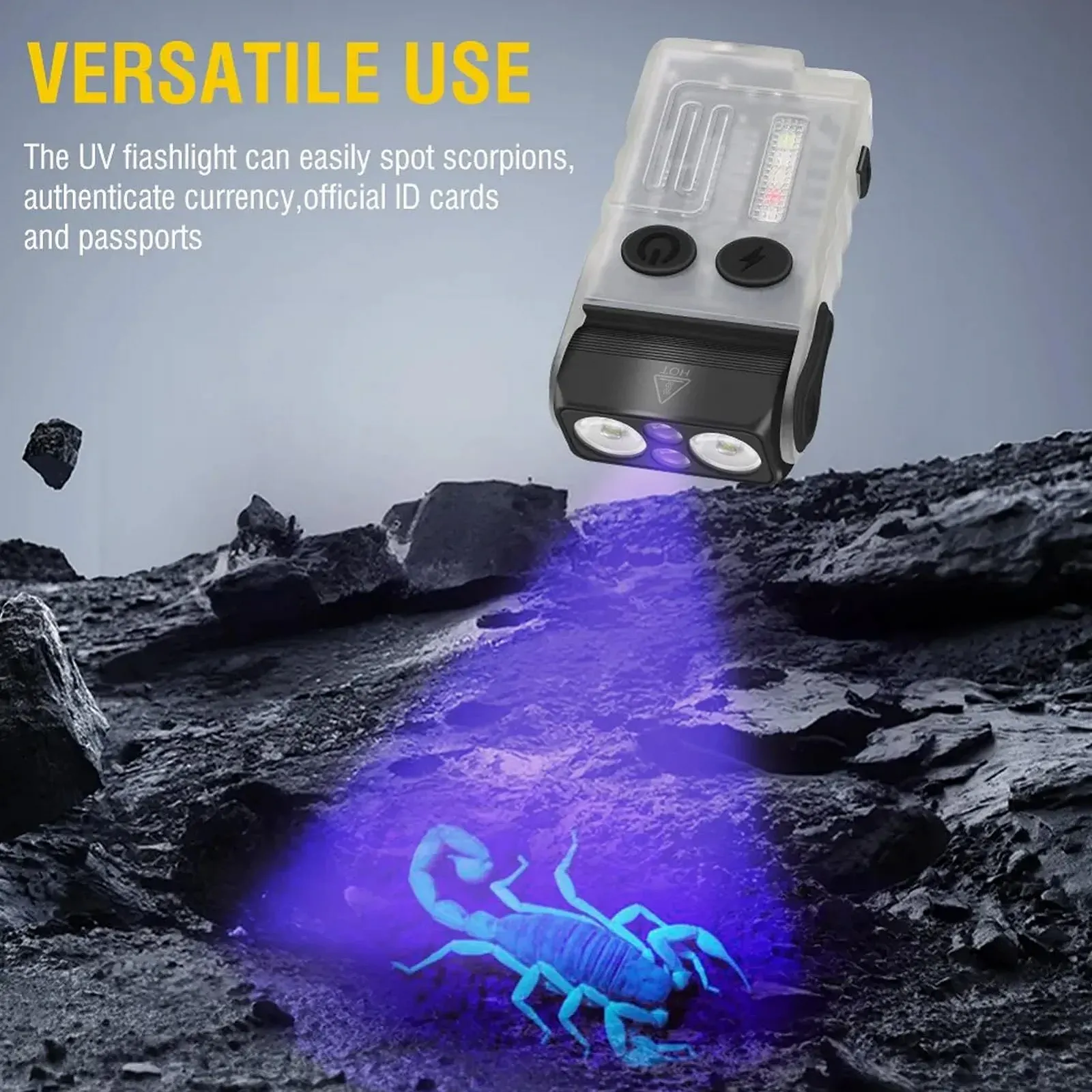 LED Ліхтар SUNGOOYUE Портативний 110 DB IP67 для людей з обмеженими можливостями 180 Градусів, фото №3