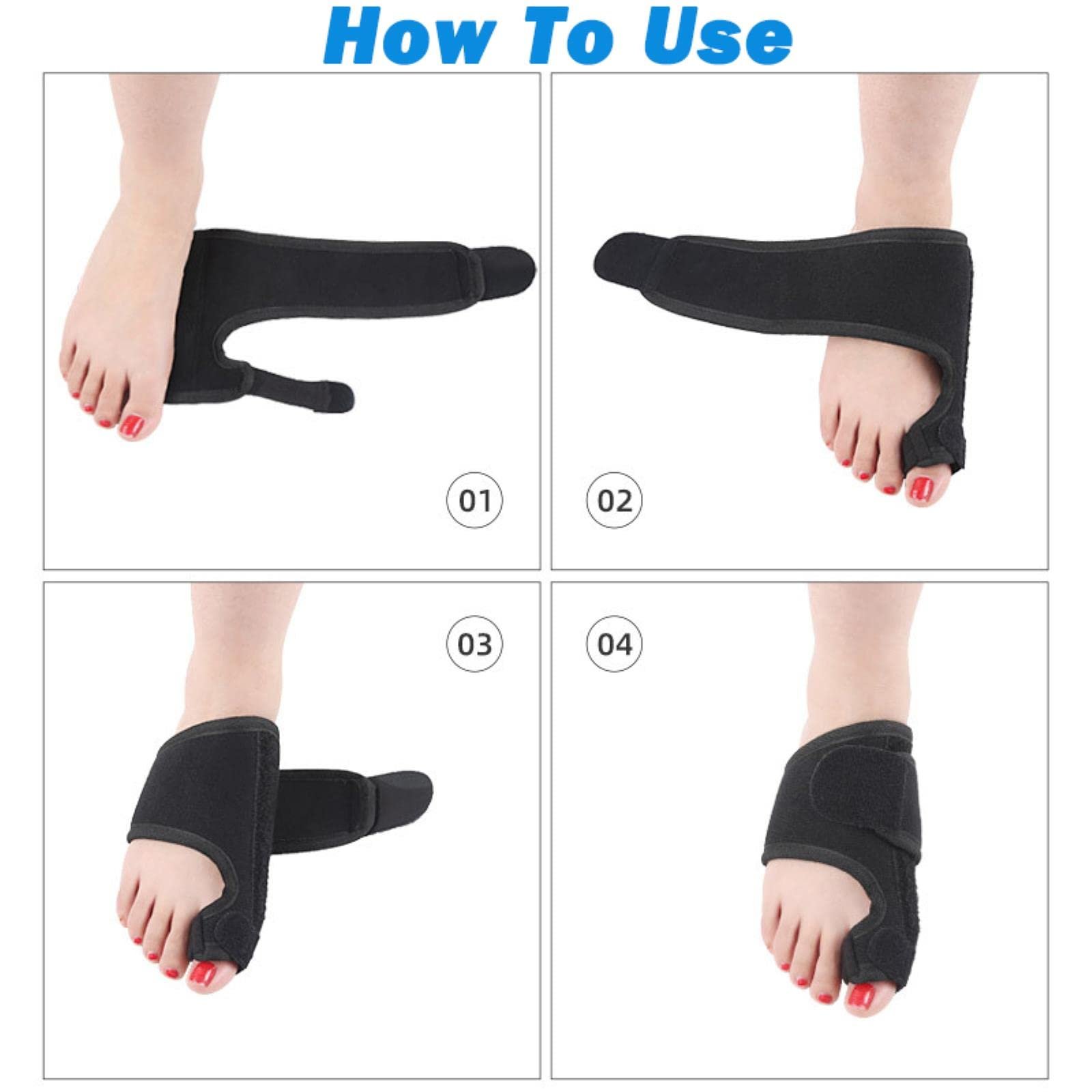 Коректор Бурси Великого Пальця Стопи Шина Знеболювальна, фото №5 Коректор Бурси Великого Пальця Стопи Шина Знеболювальна, фото №5