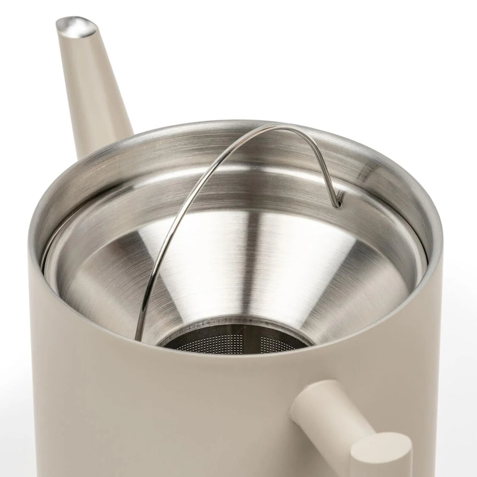 Чайник-заварник Bredemeijer Двостінний з нержавіючої сталі Taupe, 1.2 літра, фото №3