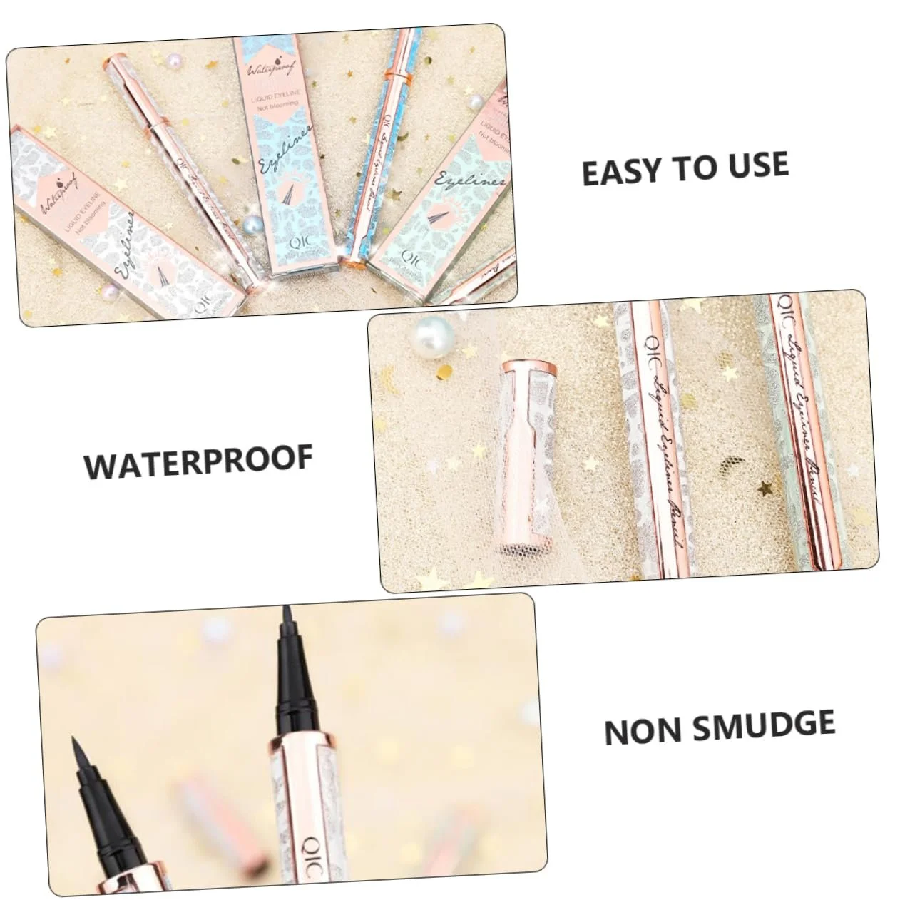 Підводка Для Очей FRCOLOR, Чорний, фото №4