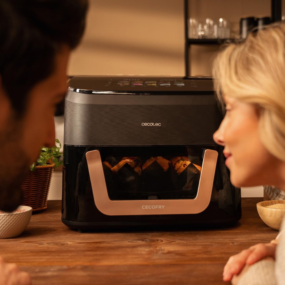 Мультипечь Cecotec Cecofry & Grill Smokin' 10000 10 л 2200 Вт Гриль Коптильня 40-200°C 10 меню, фото №8 Мультипечь Cecotec Cecofry & Grill Smokin' 10000 10 л 2200 Вт Гриль Коптильня 40-200°C 10 меню, фото №8