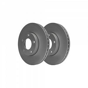 Гальмівний диск ATE 24.0125-0165.1 для MAZDA передня вісь synthetic.ua - Фото 1