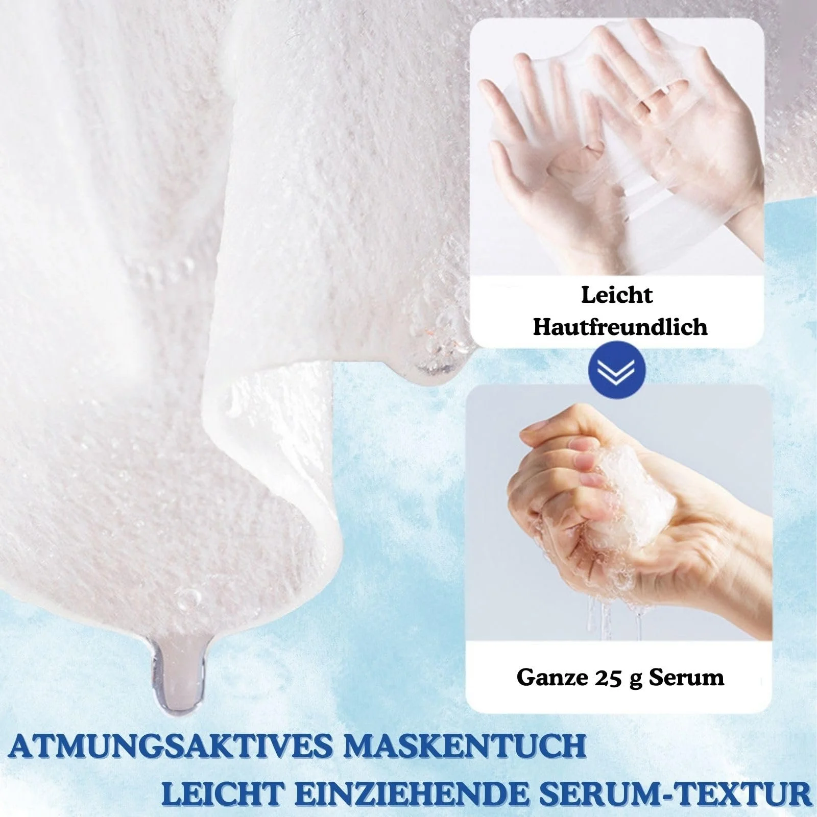 Тканинна Маска для обличчя Altherona Набір з 5 штук, Глибоке Зволоження, з Фруктовими Есенціями, фото №4