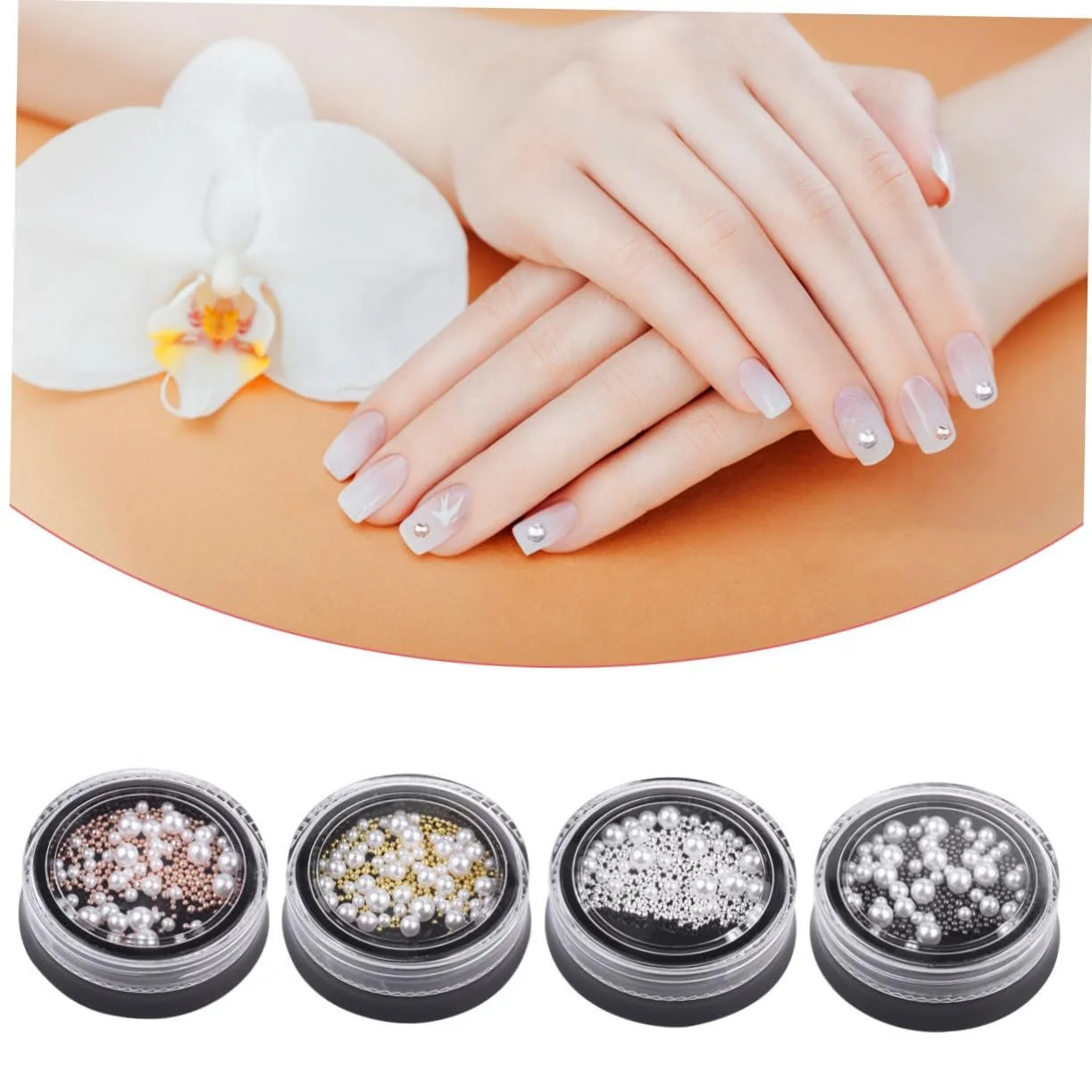 Намистини для манікюру MERRYHAPY, фото №9