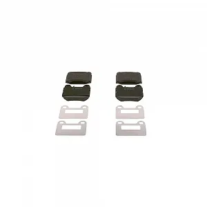 Комплект гальмівних колодок, дискове гальмо BOSCH 0 986 494 410 для MERCEDES-BENZ - Фото 1