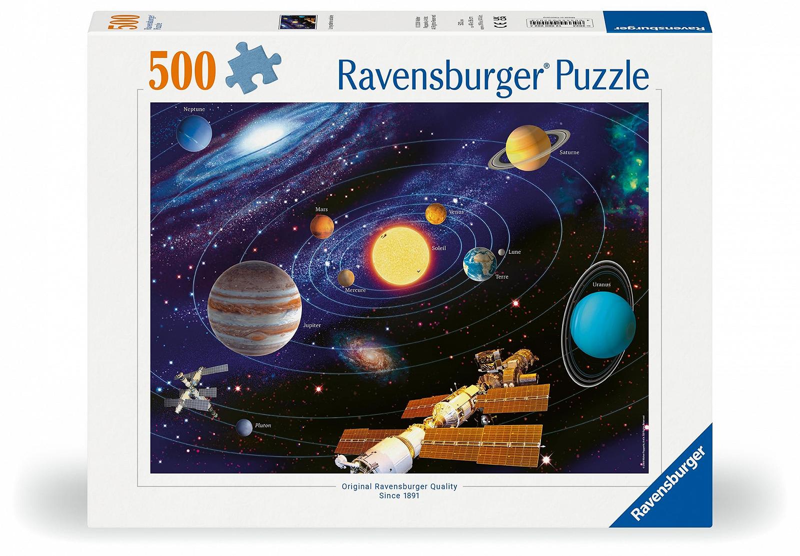 Пазл Ravensburger 2D Układ słoneczny 500 елементів 49 x 36 см, фото №2