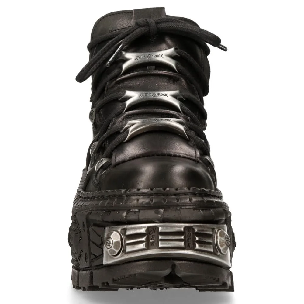 Ботинки New Rock TANK M.WALL106-S10 Кожаные Черные Унисекс, фото №3 Ботинки New Rock TANK M.WALL106-S10 Кожаные Черные Унисекс, фото №3