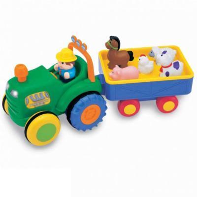 Развивающая игрушка Kiddieland трактор фермера 049726, фото №2 Развивающая игрушка Kiddieland трактор фермера 049726, фото №2