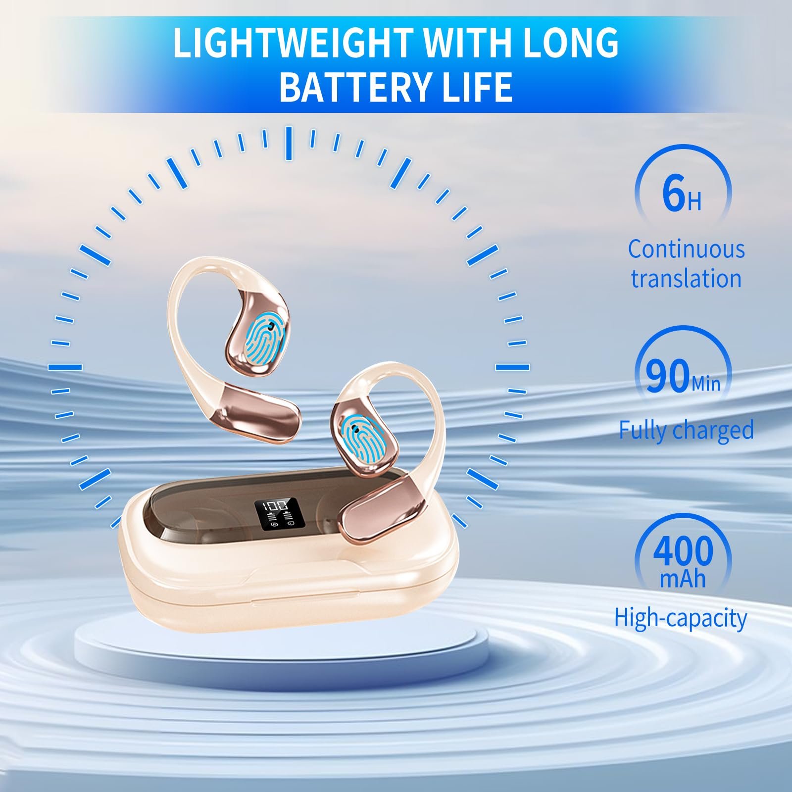 Наушники-переводчики Белый, фото №5 Наушники-переводчики Белый, фото №5