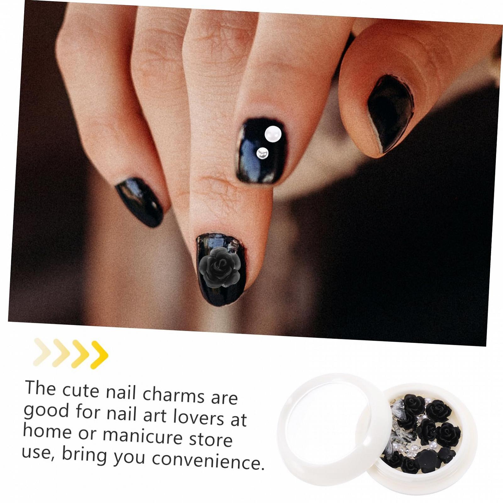 Шарми для нігтів MERRYHAPY Дизайн метелика, дорогоцінне Каміння, фото №2