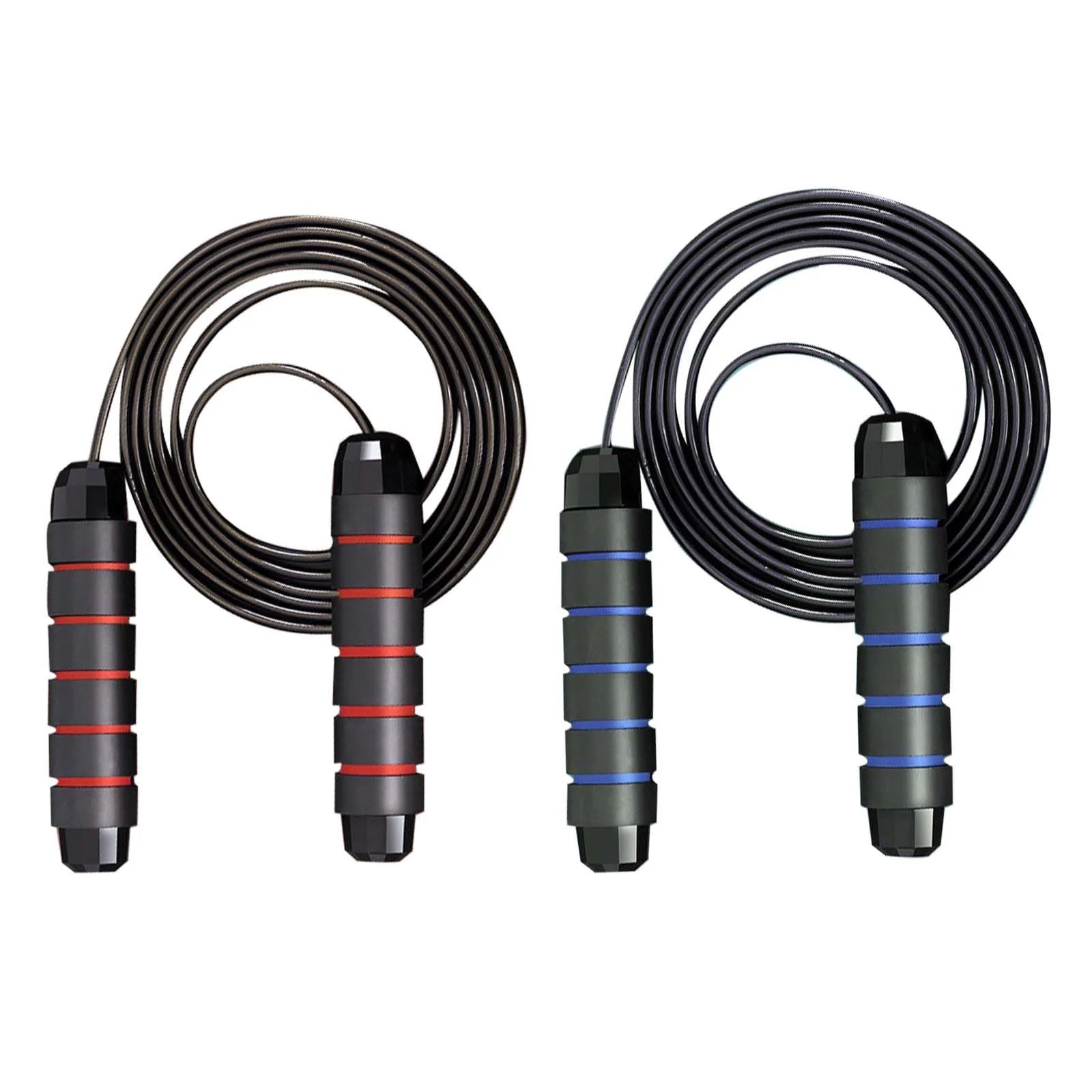 Скакалка Speed Rope 2 шт. Set Adjustable Foam Handle 2,8 м, фото №8 Скакалка Speed Rope 2 шт. Set Adjustable Foam Handle 2,8 м, фото №8
