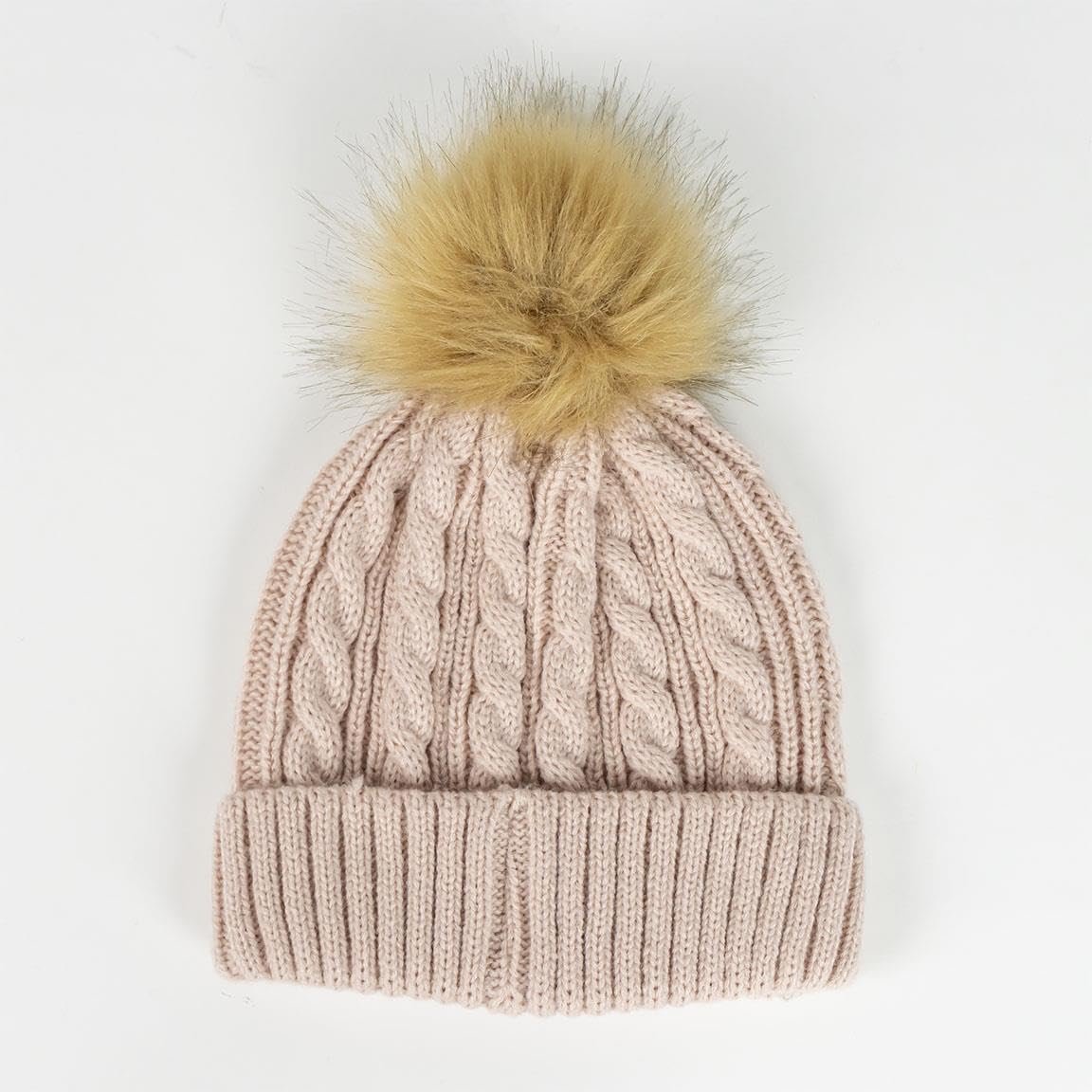 Офіційна дитяча шапка з помпоном Disney Princess Premium, Зимова, фото №4 Офіційна дитяча шапка з помпоном Disney Princess Premium, Зимова, фото №4