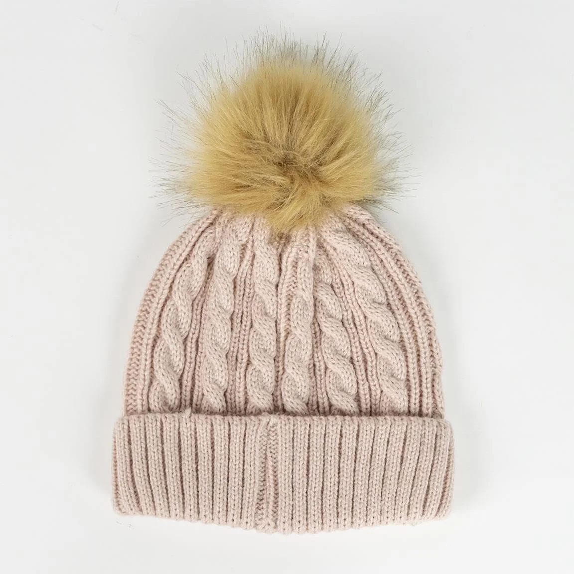 Официальная детская шапка с помпоном Disney Princess Premium, Зимняя, фото №4