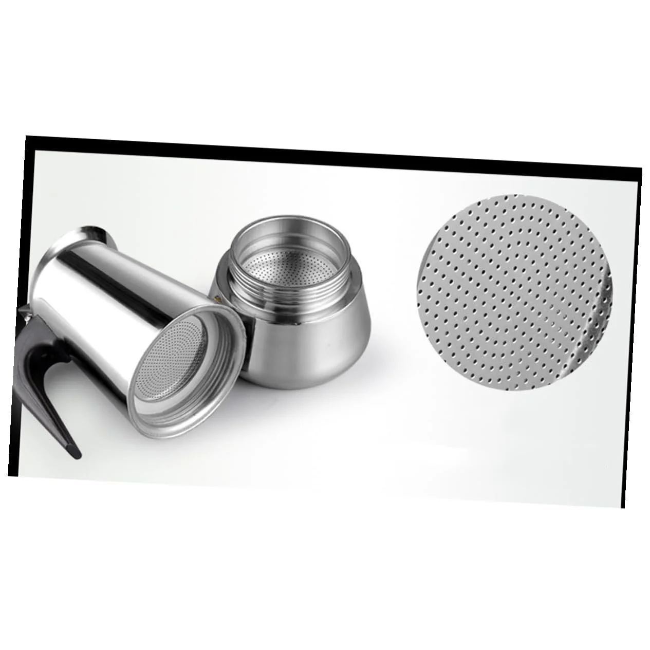 Кавник з нержавіючої сталі, стильний контейнер для зберігання кави, термостійкий та міцний, фото №7