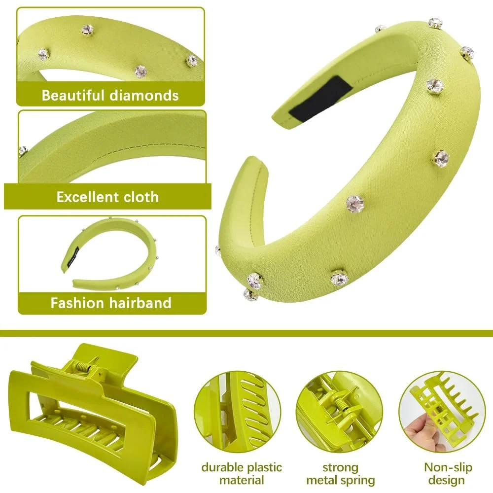 Обруч для волос атласный, фото №2