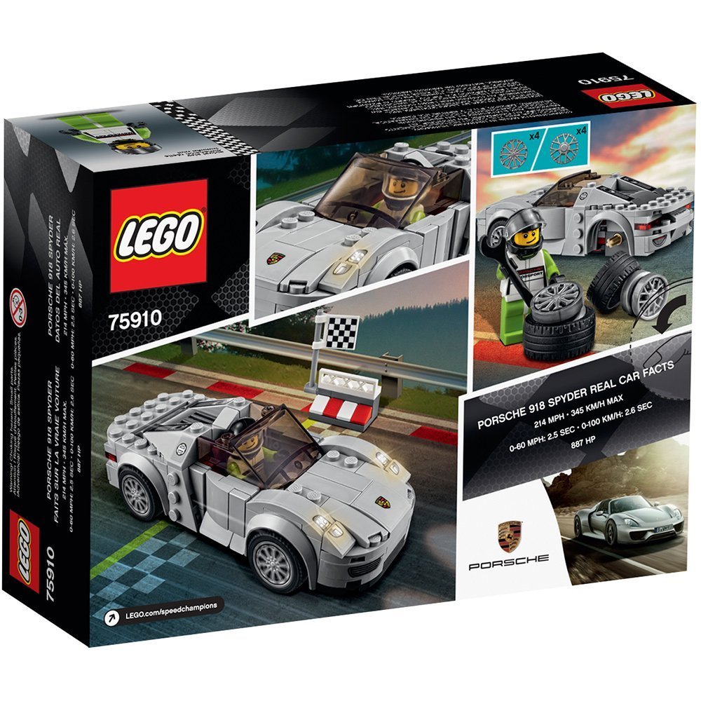 LEGO Speed Champions Porsche 918 Spyder, фото №4
